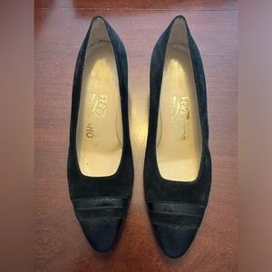 Salvatore Ferragamo Black Heels
